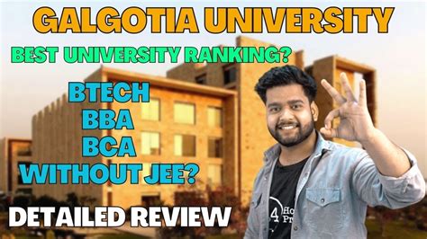 Is Galgotias university good for BBA